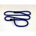Soft Lines Dog Slip Leash 0.5 In. Diameter By 6 Ft. - Royal Blue SO456378